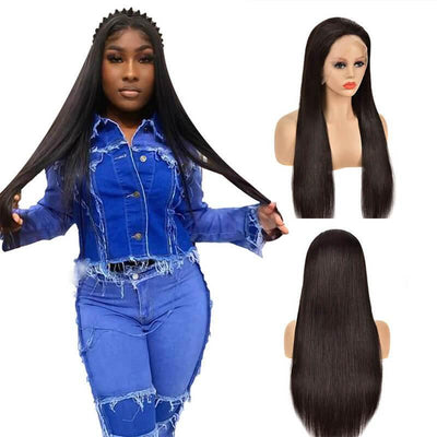 150% density Brazilian 13x4 lace front wigs human hair - zsfwigs