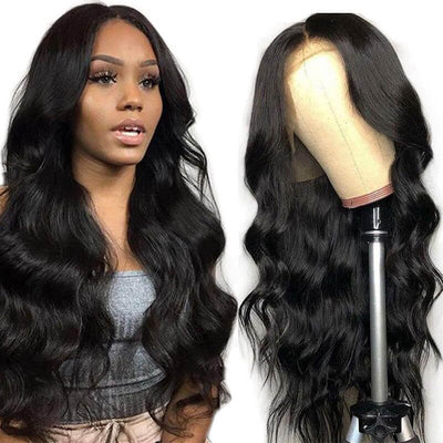 Body wave Brazilian 13x6 lace front wigs remy hair 150% density - zsfwigs